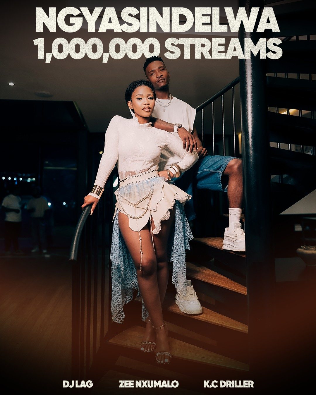DJ Lag's “Ngyasindelwa” reaches One Million streams • Black Major
